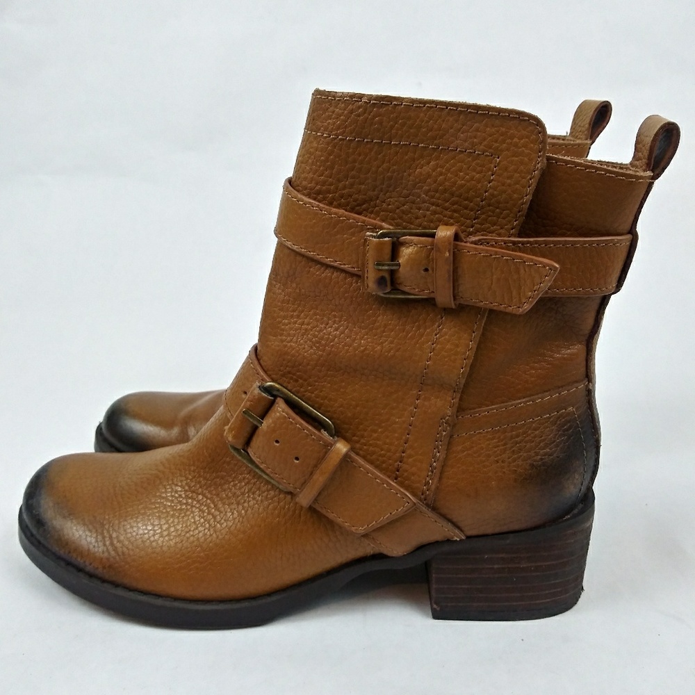 **SOLD SOLD**Lucky Brand Hanae Leather Distressd - Picture 4 of 8